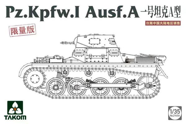 Takom 2145a Pz.kpfw. I Ausf. A 1/35