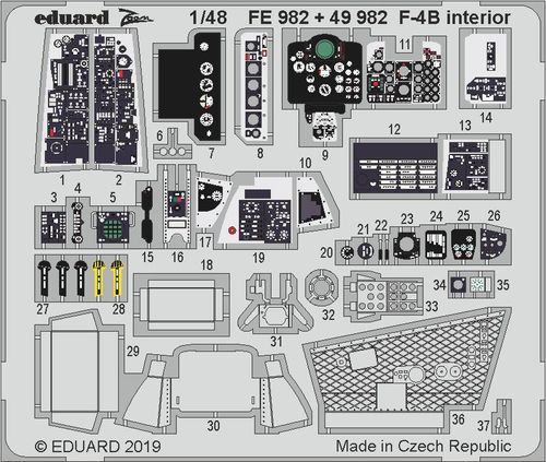 Eduard Fe982 F 4b Interior Academy