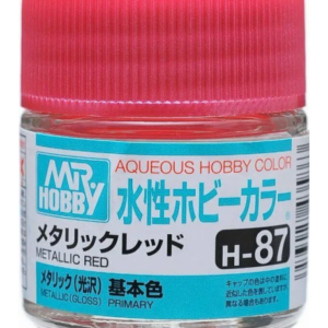 H87 Mr.hobby Акрил 10мл Metallic Red (красный, металлик)