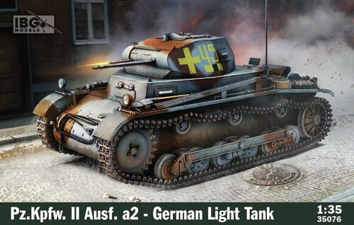 Ibg 35076 Pz.kpfw. Ii Ausf. A2 German Light Tank