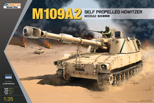 Kinetic 61006 M109a2 Self Propelled Howitzer