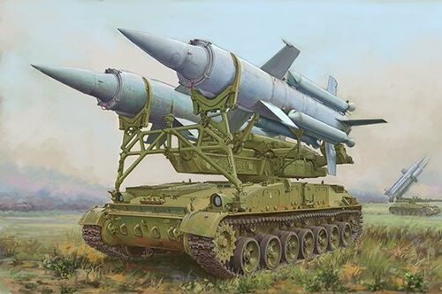 Trumpeter 07178 Soviet 2k11a Tek W/9m8m Missile "krug A" (sa 4 Ganet)