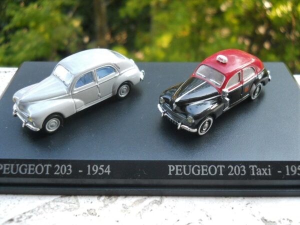 Atlas Peugeot 203 1954 Peugeot 203 Taxi 1954 1/87