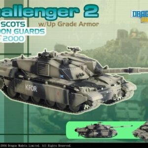 Dragon Armor 1/72 British Challenger Ii Tank Royal Scots Dragoon Guards 60045