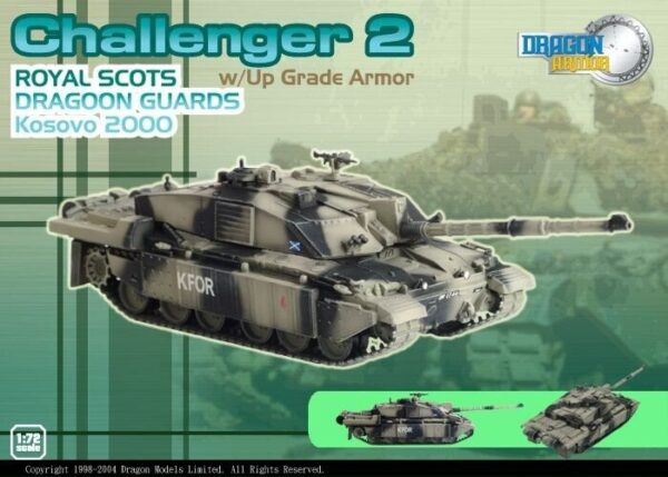 Dragon Armor 1/72 British Challenger Ii Tank Royal Scots Dragoon Guards 60045
