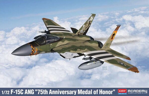 Academy 12582 F 15c Eagle “medal Of Honor 75th Anniversary Paint” 1/72