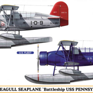 Сборная модель самолет Soc 3 Seagull Seaplane