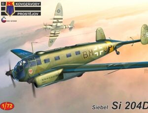Si 204d 1 Siebel, Aero, Bmm/Čkd Kovozavody Prostejov (kp) Kpm0331 1/72